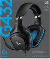 Logitech Gaming Headset G432 - Headset - 7.1-Kanal - ohrumschließend - kabelgebunden - USB, 3,5 mm Stecker - Schwarz (981-000770)