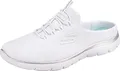 Skechers Damen Low-Top Sneaker Summits Swift Step, Frauen Sneakers,Woman,Halbschuhe,straßenschuhe,Strassenschuhe,Sportschuhe,Weiß,42 EU
