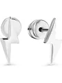 FAVS Paar Ohrstecker FAVS Herren-Ohrstecker Edelstahl Blitz