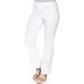 Sheego Jerseyhose Bengalinhose . »Die Bootcut« mit schmalem Bund weiß 116