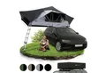 Juskys Dachzelt Lago, Wasserdicht, Teleskopleiter, 2 Personen Zelt, LED Beleuchtung