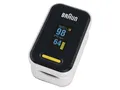 BRAUN Blutsauerstoff-Messgerät Pulsoximeter YK-81CEU, schwarz-weiß 610968