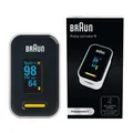 Braun Pulsoximeter 1 | Präzises Blutsauerstoffmessgerät Einfach für zu Hause