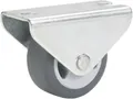 Dörner + Helmer Möbelrolle Bockrolle 50 x 19 mm, Tragkr. 55 kg