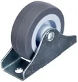 ParkettBockrolle, 50mm x 19mm, 55kg Tragkraft, 68mm x 26mm Platte, Klein, TPE...