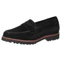 Sioux Damen Merredith Slipper, Schwarz, 39 EU Weit