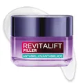 L'Oréal Paris Revitalift Filler Gel-Creme mit Hyaluronsäure, Salicylsäure, leichte Textur, frische Haut, feuchtigkeitsspendend, Anti-Glanz-Kontrolle, mattiert, auffüllend, reduziert das