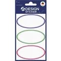 Avery Zweckform - Hausghaltsetik.oval Bunt 3742