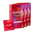 Durex Gefühlsecht Extra Feucht Kondome Easy On viel Gleitgel 3 x 8 Stück