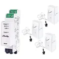 Shelly Pro 3EM 3-Phasen Stromverbrauchsmessgerät inkl. 3x Stromwandler 120A