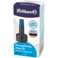 Pelikan Stempelfarbe Nachfülltinte 4K für Stempelkissen 28ml blau 351213