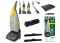 Lavor Kompakte Scheuersaugmaschine Sprinter 1000W, Bodenreinigungsmaschine mit Walzenbürste & Absaugung, 1015 m²/h, 2 Saugbalken, Hartbodenreiniger für Büro, Hotel, Praxis & Zuhause