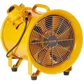 VEVOR Bauventilator 550-W-AC-Motor Baugebläse 2850 U/min Baulüfter Gebläse 1179 L/s (2500 CFM) Axiallüfter 3 m Netzkabel Axialgebläse 75 dB Geräuschpegel Industrielüfter IP44