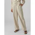 Vero Moda Schlupfhose VMJESMILO HW WIDE PANTS WVN NOOS mit Seitentaschen grau M (38)