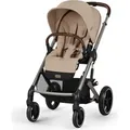 Cybex Gold - Kinderwagen Balios S Lux Taupe Rahmen - Almond Beige - Beige
