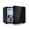Klarstein Frosty Mini-Kühlschrank EEC A Spiegelglastür 10 Liter schwarz 10033836