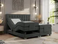 Boxspringbett mit Motor, elektrisch - Elektro - 140x200cm - Dunkelgrau - H3