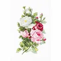 Kreuzstich Packung -strauß Roses BA22855 luca-s