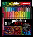 STABILO - Filzschreiber - pointMax - ARTY - 32er Pack - mit 32 verschiedene ...