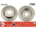 2 St. Bremsscheibe TRW DF4143 für BMW 5er 5er Touring