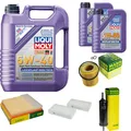 INSPEKTIONSKIT FILTER LIQUI MOLY ÖL 7L 5W-40 für BMW X3 F25 xDrive35i