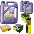 INSPEKTIONSKIT FILTER LIQUI MOLY ÖL 7L 5W-40 für BMW 5er F10 F18 535i