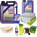 INSPEKTIONSKIT FILTER LIQUI MOLY ÖL 6L 5W-40 für BMW 5er F10 F18 520i F11