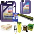 INSPEKTIONSKIT FILTER LIQUI MOLY ÖL 6L 5W-40 für BMW X1 E84 sDrive20i