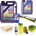 INSPEKTIONSKIT FILTER LIQUI MOLY ÖL 6L 5W-40 für BMW X1 E84 xDrive20i sDrive20i