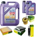 INSPEKTIONSKIT FILTER LIQUI MOLY ÖL 7L 5W-40 für BMW 5er F10 F18 535i