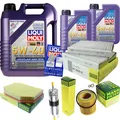 INSPEKTIONSKIT FILTER LIQUI MOLY ÖL 7L 5W-40 für BMW 5er F10 F18 528i 523i