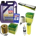 INSPEKTIONSKIT FILTER LIQUI MOLY ÖL 5L 5W-40 für BMW 3er E90 316i E91 E92