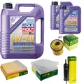 INSPEKTIONSKIT FILTER LIQUI MOLY ÖL 7L 5W-40 für BMW 5er F10 F18 535i