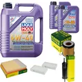 INSPEKTIONSKIT FILTER LIQUI MOLY ÖL 7L 5W-40 für BMW X3 F25 xDrive35i