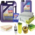 INSPEKTIONSKIT FILTER LIQUI MOLY ÖL 6L 5W-40 für BMW 5er F10 528i F11