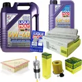 INSPEKTIONSKIT FILTER LIQUI MOLY ÖL 6L 5W-40 für BMW 5er F10 F18 520i F11