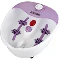 Mesko Fußmassagegerät MS 2152, 75 W, Massage, Fussmassage, Blasenmassage, Trockenmassage, Fußstützen, elektrisch, Infrarot, Vibration, weiß/lila lila|weiß