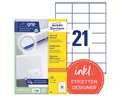 Avery Zweckform Etiketten Zweckform, Avery Labels 70