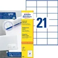 Avery Zweckform® 3481 3481 Universal-Etiketten - 70 x 41 mm, weiß, 2.100 Etikett