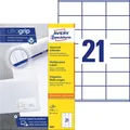AVERY Zweckform 3481 Adressaufkleber (2.100 Klebeetiketten, 70x41mm auf A4, Papi