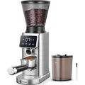 Elektrische Kaffeemühle mit 48 Mahlstufen für Perfektes Aroma | Vielseitig fü...