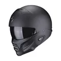 Motorrad Scorpion EXO-Combat II Streetfighter Helm (schwarzmatt) Gr: S (55)