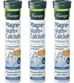 KNEIPP Magnesium + Calcium + Vitamin D3 + Vitamin C Brausetabletten 3 x 20 Stück