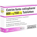 COTRIM forte-ratiopharm 800 mg/160 mg Tabletten 20 St