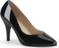 DREAM-420W Damen Pumps von Pleaser Pink Label, Schwarz Lack , EU 43, US 13