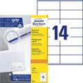 AVERY Zweckform 3477 Adressaufkleber 1.400 Klebeetiketten, 105x41mm auf A4