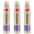 Wellaflex Schaumfestiger 2 Tages Volumen, Extra starker Halt, 3er Pack (3 x 200ml)