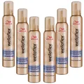 6x 200ml Wellaflex Schaumfestiger 2 Tages Volumen Extra Starker Halt Haarlack