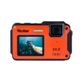 ROLLEI Sportsline 64 Selfie Orange Action Kamera Wasserdicht - Ausstellungsstück