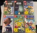 6 Nintendo Switch Spiele im PAKET FIFA 22 Mario Rabbids Star Wars Lego Worlds...